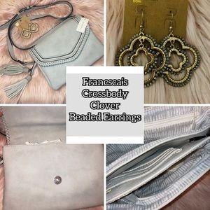 Francesca Crossbody with earrings